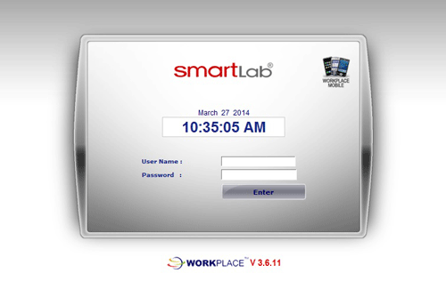 Figure: Workplace Login Panel